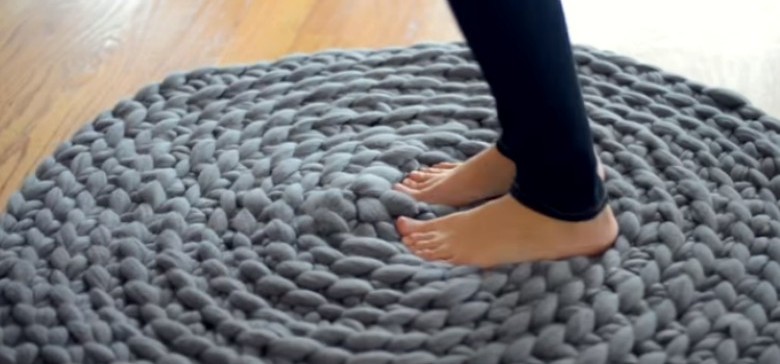 faire un tapis au tricot