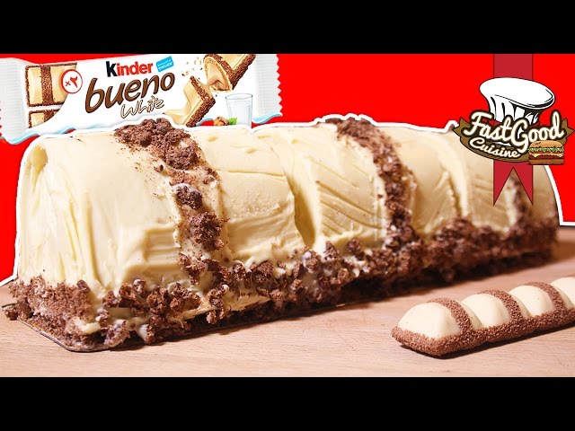 Voici comment faire un Kinder Bueno White XXL - C'est fait maison