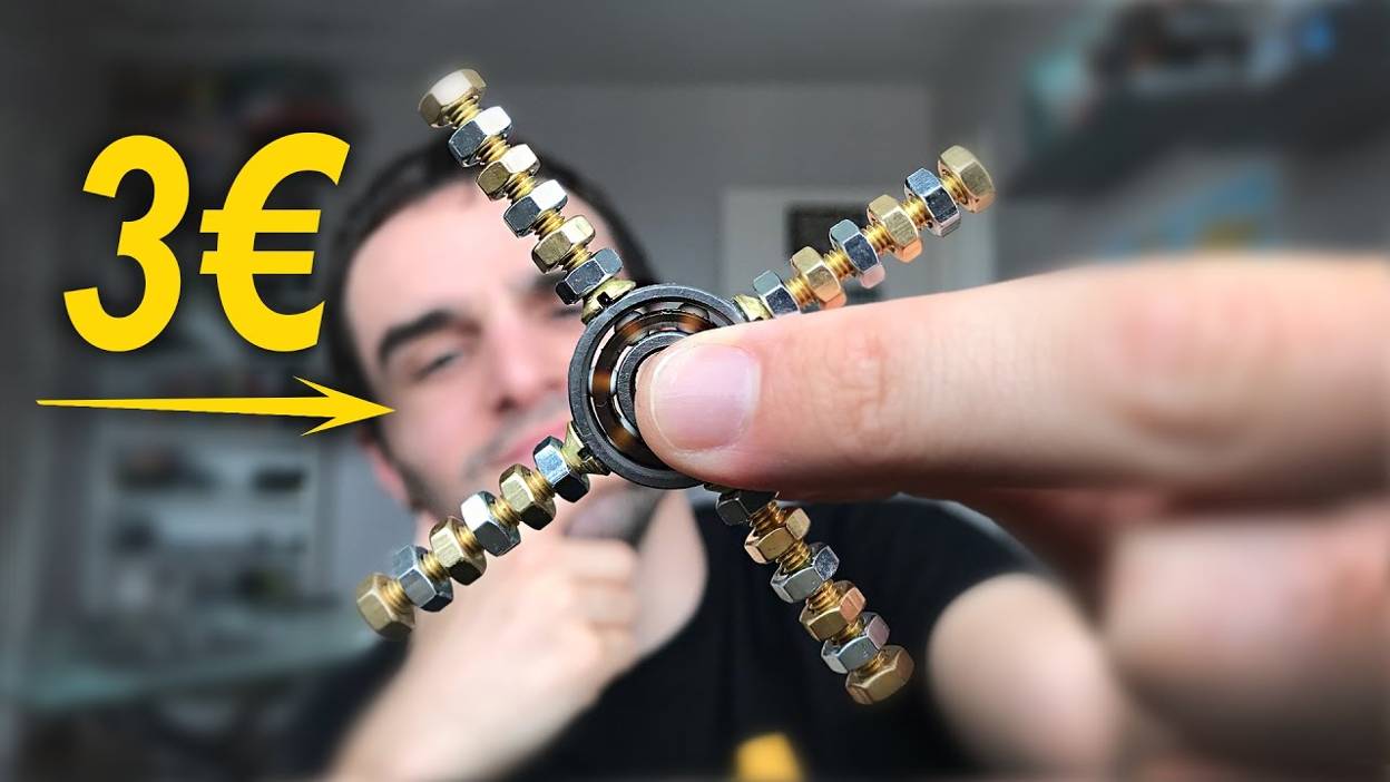 Voici comment fabriquer un hand spinner pour seulement 3€ - C'est fait