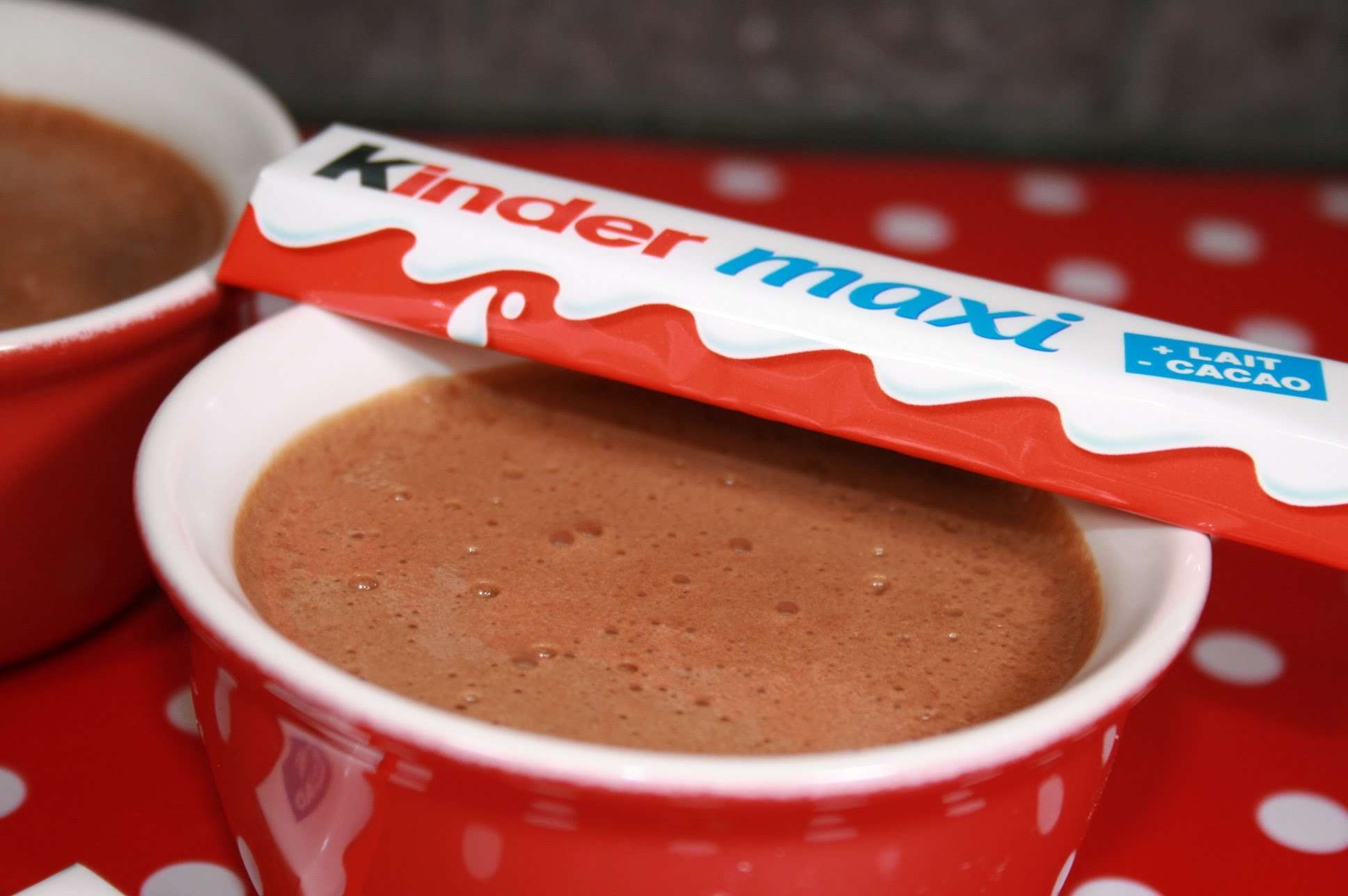 Une mousse au Kinder  simple et rapide C est fait maison