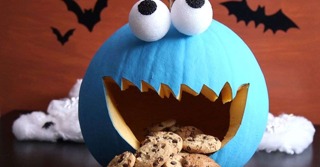Vos enfants vont devenir fous pour cette citrouille monstre à cookie