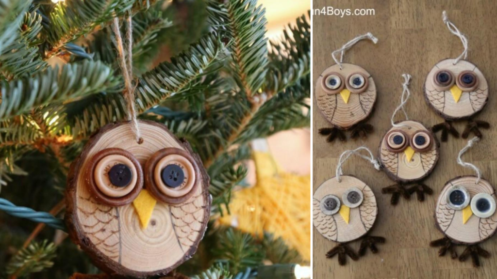 Décorations de Noël colorées en feutre pour enfants et adultes