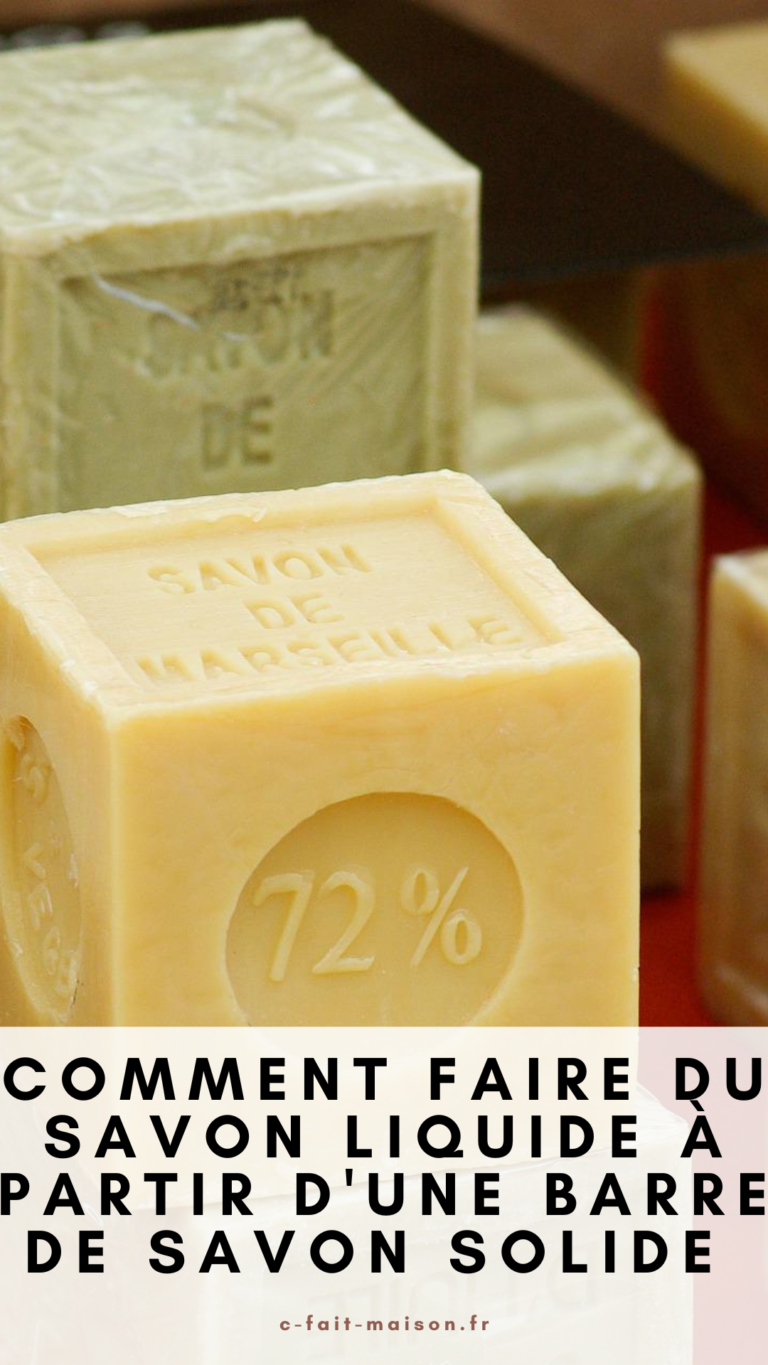 Comment faire du savon liquide à partir d'une barre de savon solide C — free download