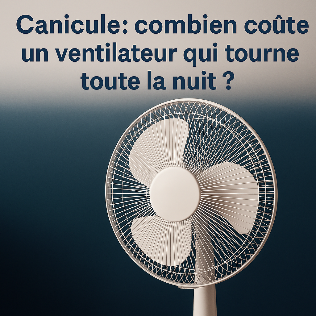 Canicule combien coûte un ventilateur qui tourne toute la nuit ? C — free download