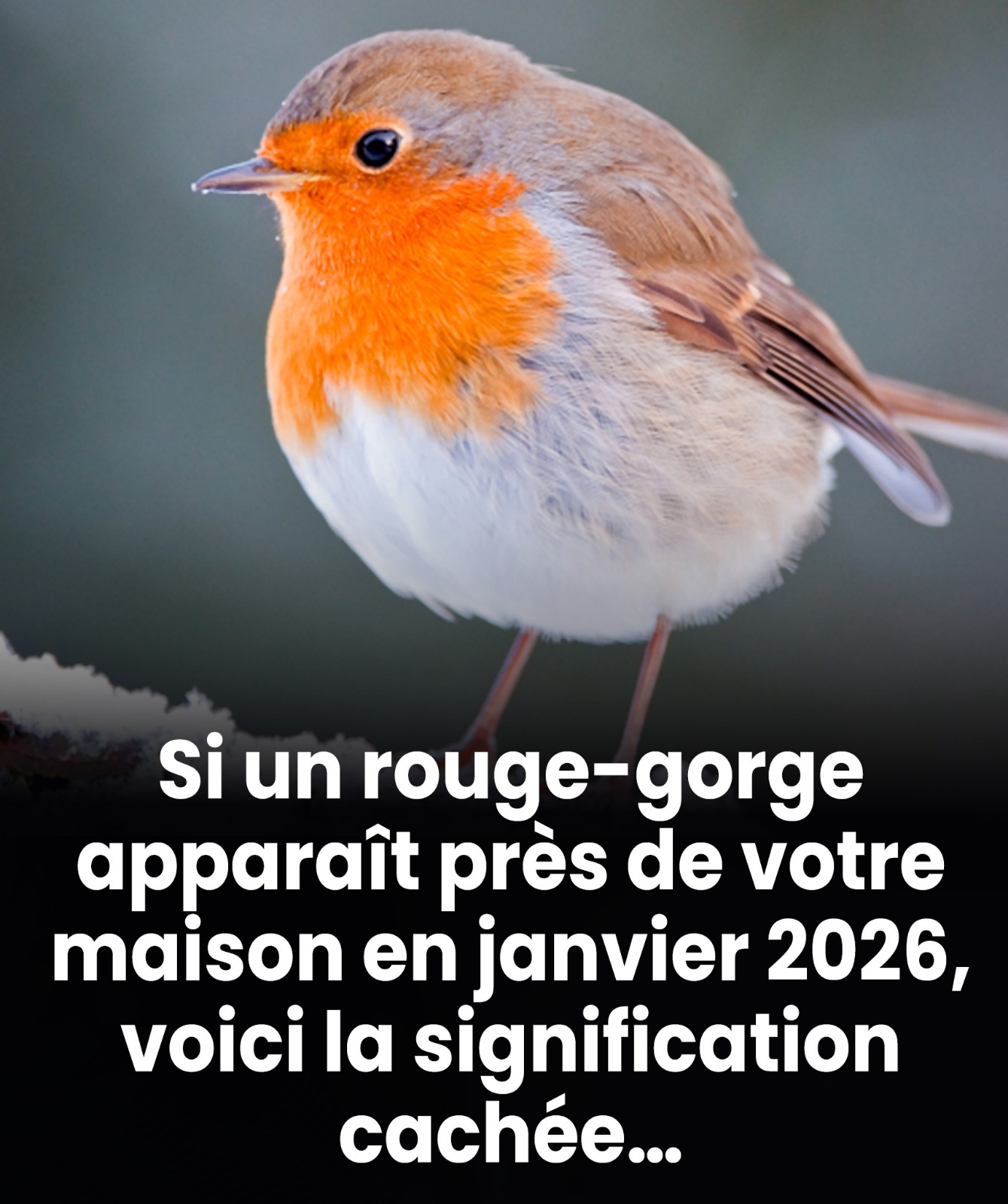 Voir Un Rouge Gorge Signification Spirituelle